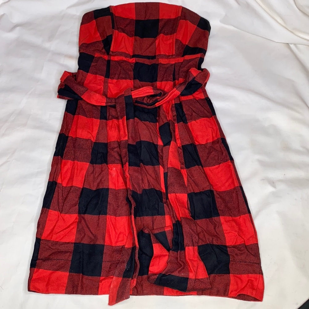 Black and red dress